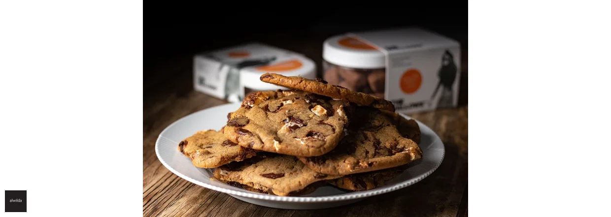 Chokolade Cookies m. skumfiduser