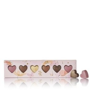 Chokoladehjerter i �ske, 6 stk.