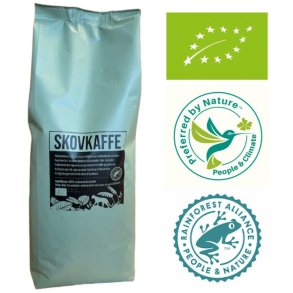 Skovkaffe, �KOLOGISK let mellemristet kaffe fra Peru