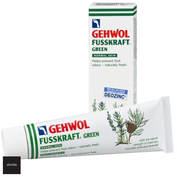 Gehwol fodcreme - Holder fdderne lugtfrie og naturligt frisk