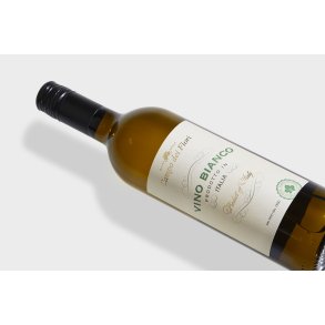 Hvidvin Italiensk 11,5 % - Trebbiano 60%, Garganega 30% og Chardonnay 10%