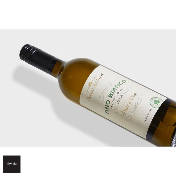 Hvidvin Italiensk 11,5 % - Trebbiano 60%, Garganega 30% og Chardonnay 10%