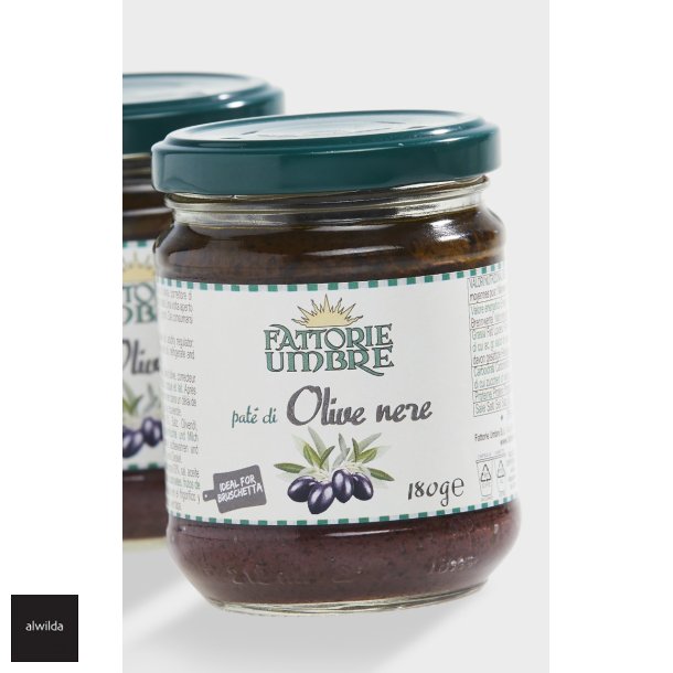 Pesto med sorte oliven &amp; olivenolie