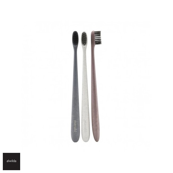 Meraki tandb�rster, s�t med 3 stk.