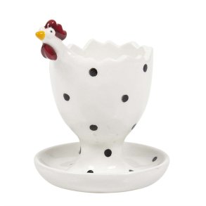 �ggeb�ger 9 cm. - hvid - KOMMER SNART