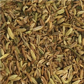 Urteblanding med anisfr, fennikelkerner & brndenldeblade