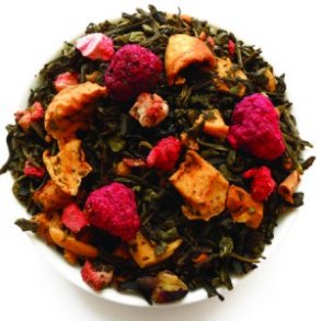 Frk. Nithuche - Hvid & grn teblend m. jordbr, hindbr, blbr, ble &  naturlig aroma