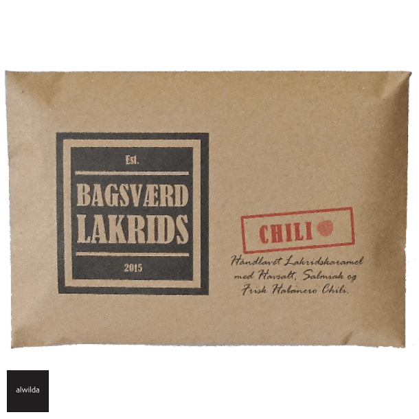 Bagsvrd lakrids, CHILI. (chili lakridskaramel) 