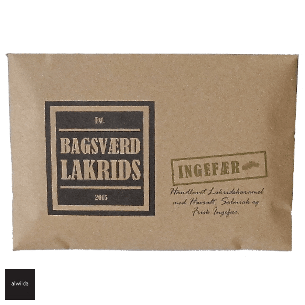 Bagsvrd lakrids, INGEFR. (ingefr lakridskaramel)