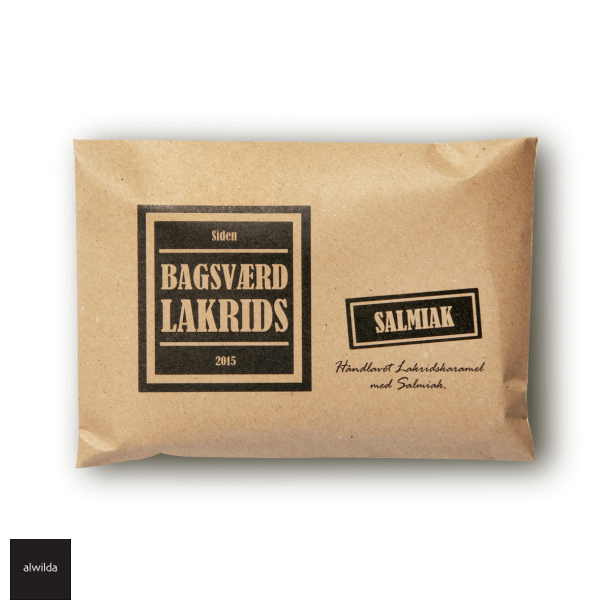 Bagsvrd lakrids, SALMIAK. (salmiak lakridskaramel) 