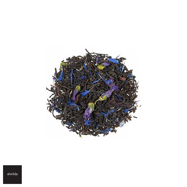 Den bl Baron - Sort te med kornblomster, katost &amp; bergamotte  Vinner i Tea Championship-mesterskab