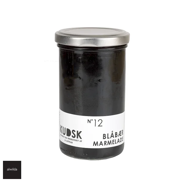 Blbr marmelade fra Kudsk 