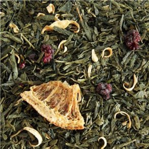 Grn te med brombr & appelsin