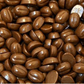 Cappuccino b�nner - den l�kreste chokolade med cremet, let kaffesmag 