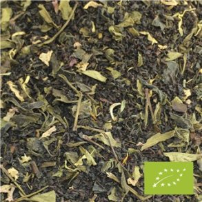 Afternoon te fra Chaplon- �KOLOGISK sort & hvid te med bergamot, morgenfrue, mango & rosenblade