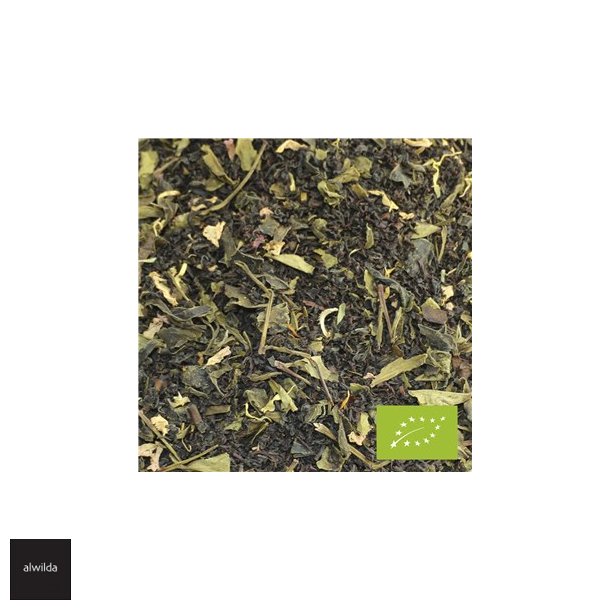 Afternoon te fra Chaplon- KOLOGISK sort &amp; hvid te med bergamot, morgenfrue, mango &amp; rosenblade