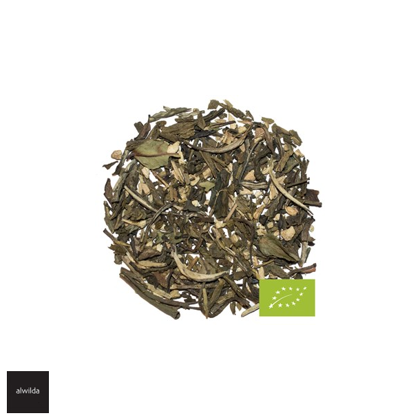 Ingefr &amp; lemon - KOLOGISK hvid &amp; grn te med Ingefr &amp; lemon