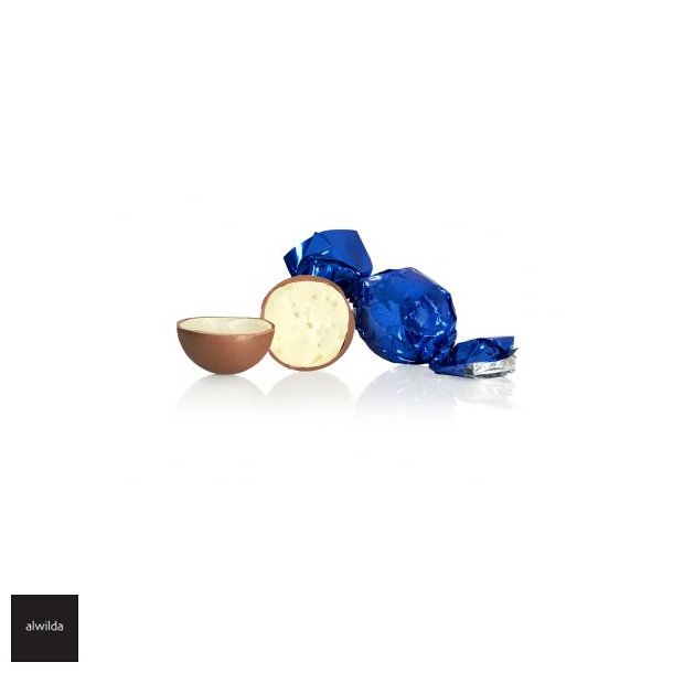 Chokoladekugle bl - lys chokolade hvid choko-creme  &amp; crips 