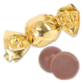 Chokoladekugle guld - lys chokolade & karamel
