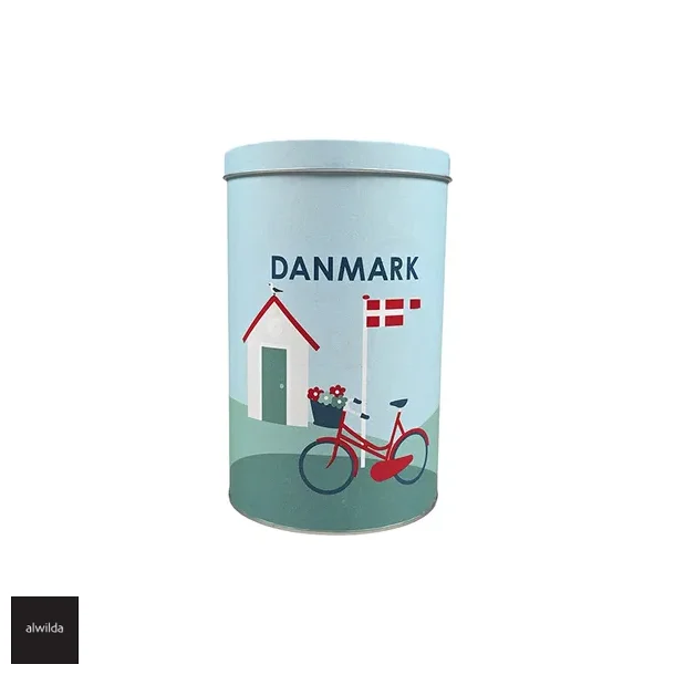 Metaldse, Danmark -  H 15cm, Dia. 9,5cm, fdevaregodkendt