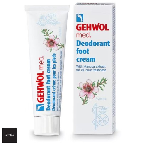 Gehwol - Deodorant creme mod fodsved 125 ml.