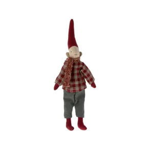 Kravlenisser 2023- dreng rd tern, 25 cm. med magnet i hnd 