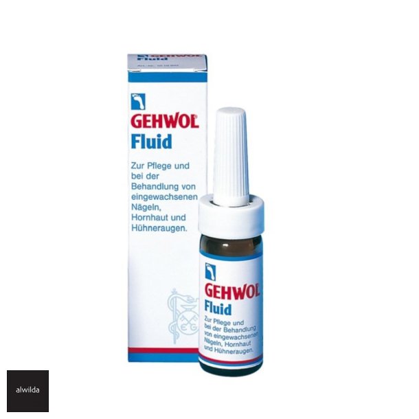 GEHWOL, Fluid, 15 ml. - Til pleje og behandling af indgroede negle, hrd hud og ligtorne
