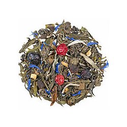  Tebrev  - Evigt liv - grn te med ginseng, jasminblomst, abrikos &amp; solbr