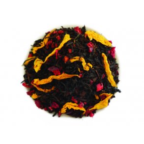 Sort te med fersken & traneb�r