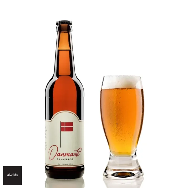 Dansk l, FLAGL Nibe bryghus, 50 cl.