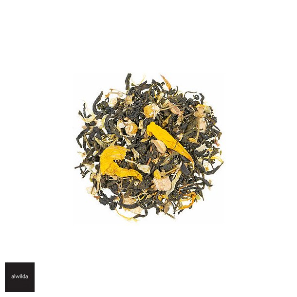 Flower of Provence - KOLOGISK grn te med ingefr, hyldeblomst, kamille &amp; lime