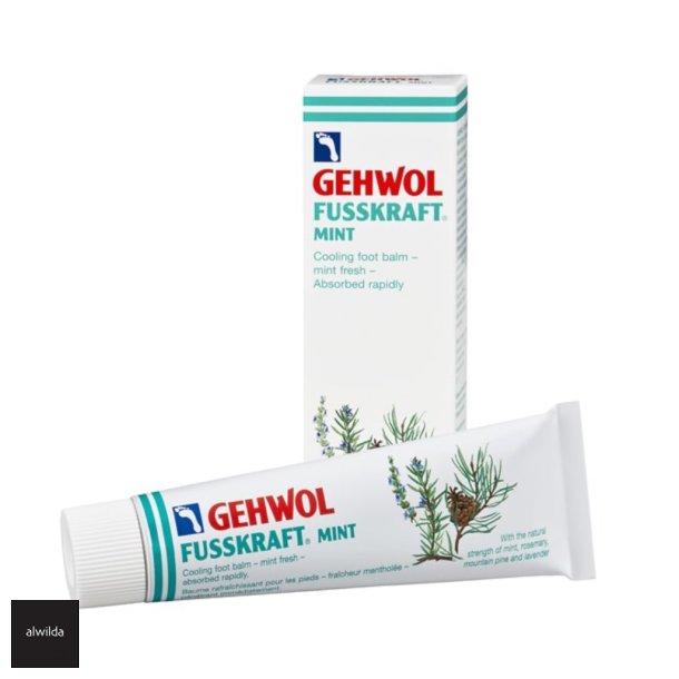 Gehwol fodcreme mint - Klende fodbalsam - mintfrisk, trnger ind med det samme