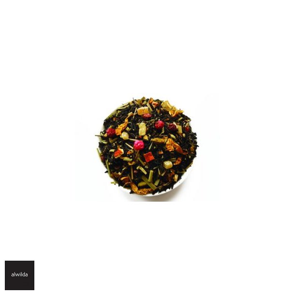 Forrs brise - sort te med ananas, ble, orange, ingefr, kardemomme, kokos &amp; ribs