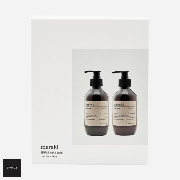 Meraki gaveske, Northern down, - kologisk hndsbe &amp; lotion. 
