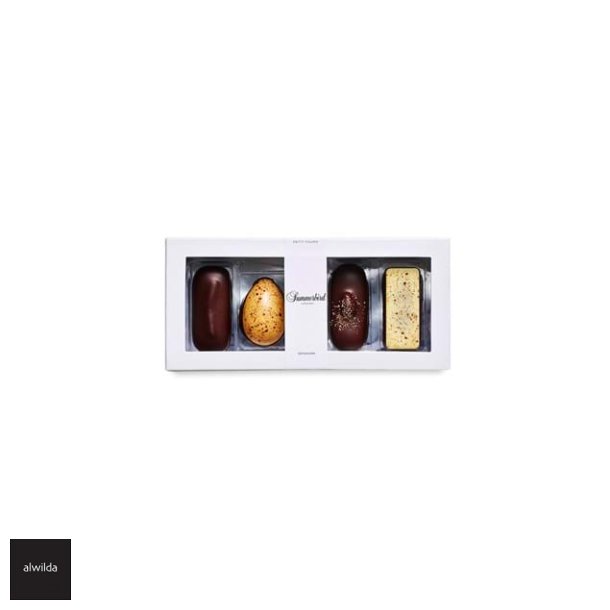 Summerbird - kologisk chokolade Petit four - 4 stk.