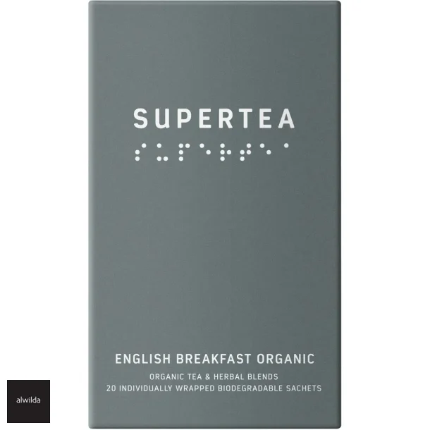 English Breakfast, �KOLOGISK - Te-ministeriet, enkelt tebrev eller pk./20 stk.