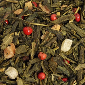 Grn aften te med frugt, peber & et strejf af lakrids