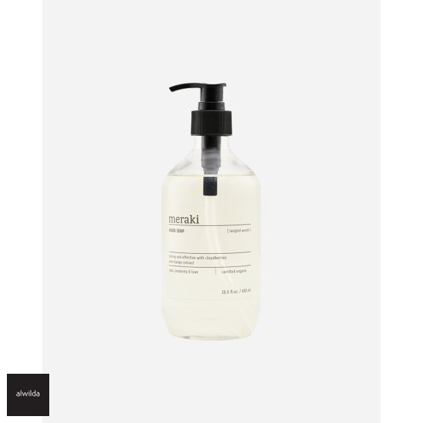 Hndsbe, KOLOGISK Meraki,Tangled woods - Noter: Stjerneanis, pebermynte, patchouli &amp; tr