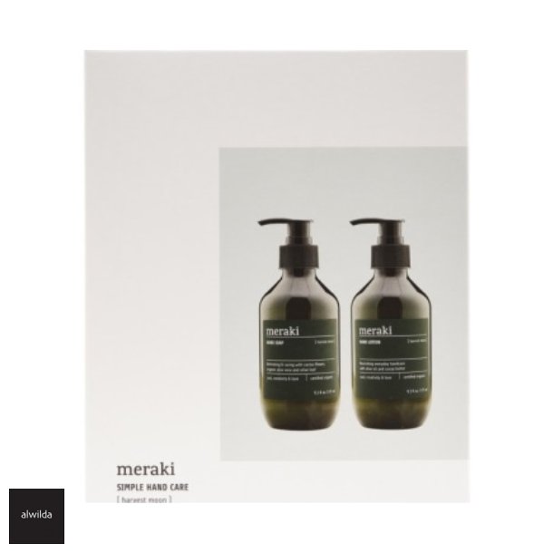 Meraki gaveske, Harvest moon, - kologisk hndsbe &amp; lotion. 