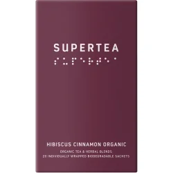 Urtete med hibiskus &amp; kanel, �KOLOGISK - Te-ministeriet, enkelt tebrev eller pk./20 stk.
