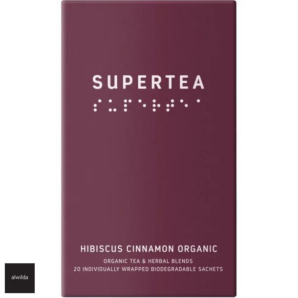 Urtete med hibiskus &amp; kanel, �KOLOGISK - Te-ministeriet, enkelt tebrev eller pk./20 stk.