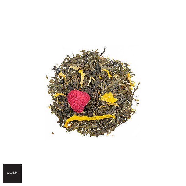 Holger Danske - KOLOGISK grn te m. jasminblomster, hindbr, solsikke - &amp; hyldeblomster