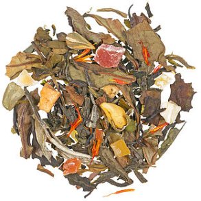 Hvid te iblandet papaya, ble, fersken & rosenskopper & salflor