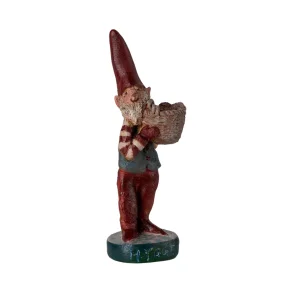 HYggenis no. 5. 14,5 cm. hj med lille kurv, evt. til lille kertelys