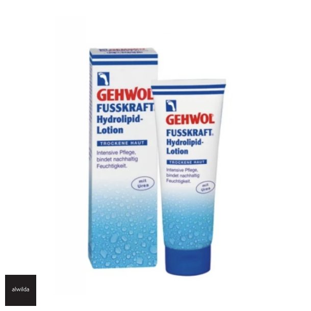 Gehwol fodcreme bl - Intensiv pleje, binder effektivt fugtighed / uparfumeret 125 ml.
