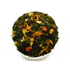 Grn Sencha med ingefr & citron - fyldig & frisk te