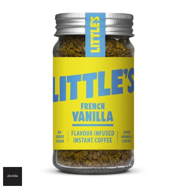 Instant kaffe med vaniljesmag