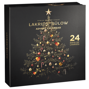 Julekalender med lakrids, 2 stykker til hver dag. BLOW 1-24