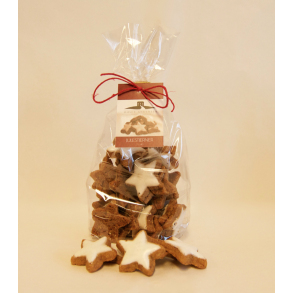 Julestjerner med hvid glasur 