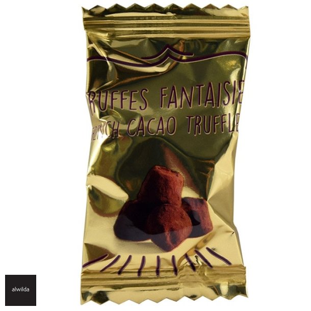 Chokoladetrffel med kakaopulver, classic